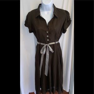 Signature By Robbie Bee Brown Dress Size 12
